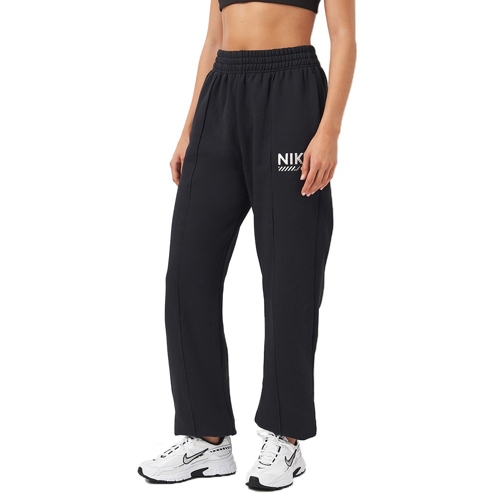 Брюки женские Nike W NSW FLC PANT GLS черные HM4319-010