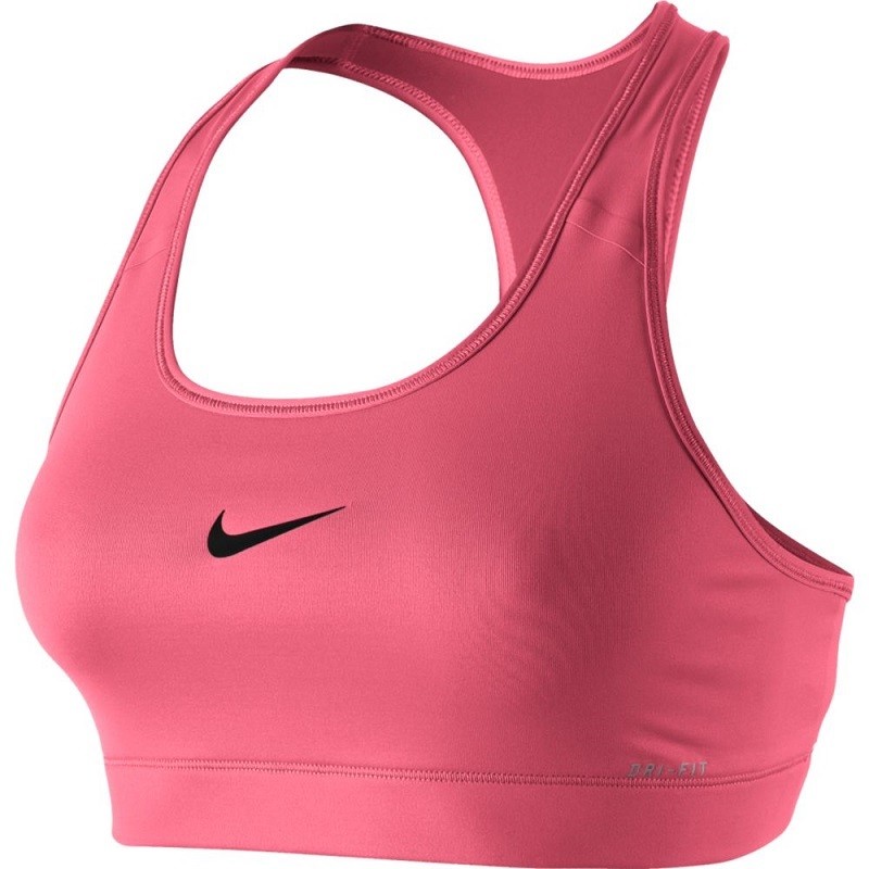 Бра спортивный Nike VICTORY COMPRESSION BRA розовый 375833-823 — фото 1