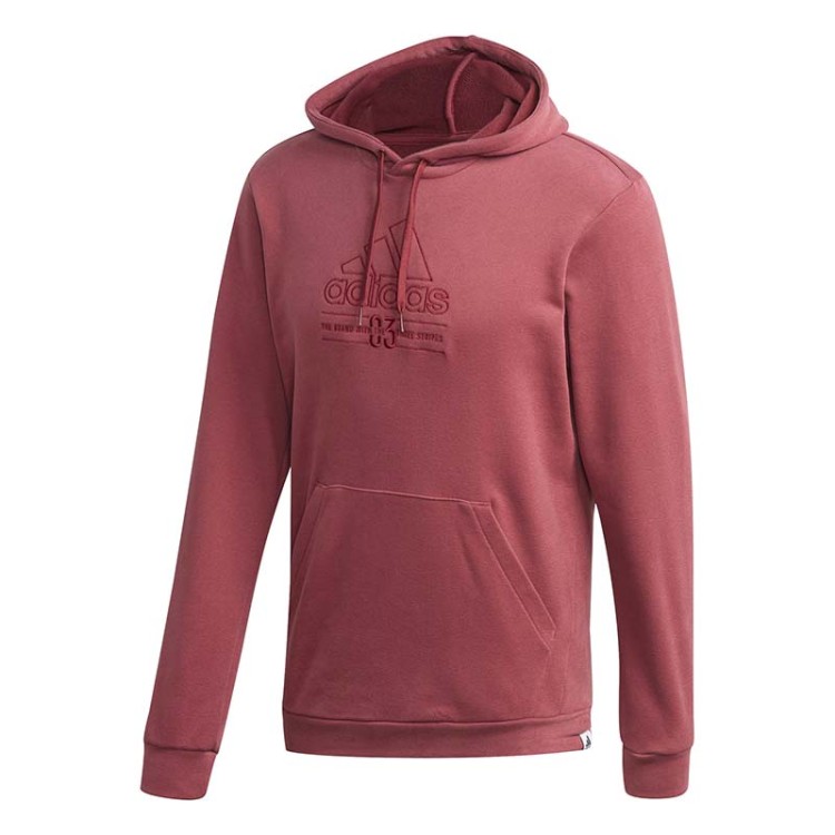 Толстовка чоловіча Adidas Brilliant Basics червона GD3832  изображение 1
