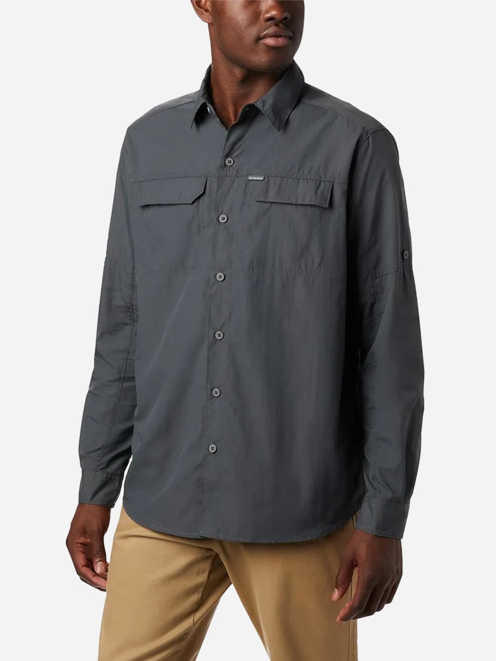 Сорочка чоловiча Columbia Silver Ridge™2.0 Long Sleeve Shirt темно-сіра 1839311-028 — фото 2