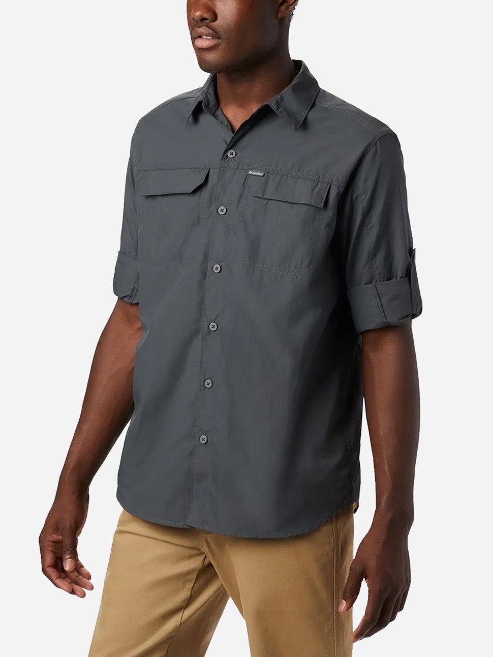 Сорочка чоловiча Columbia Silver Ridge™2.0 Long Sleeve Shirt темно-сіра 1839311-028 — фото 6
