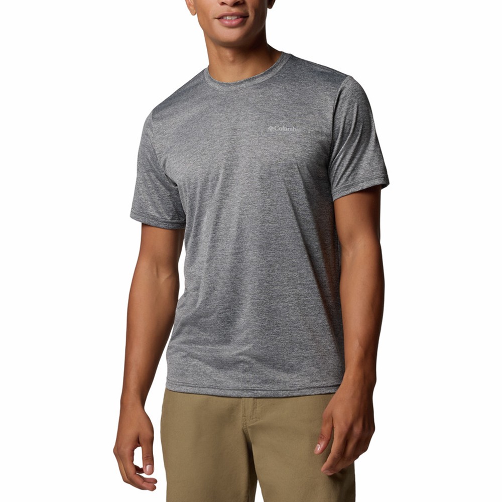 Футболка мужская Columbia Columbia Hike™ Crew черная 1990391-011