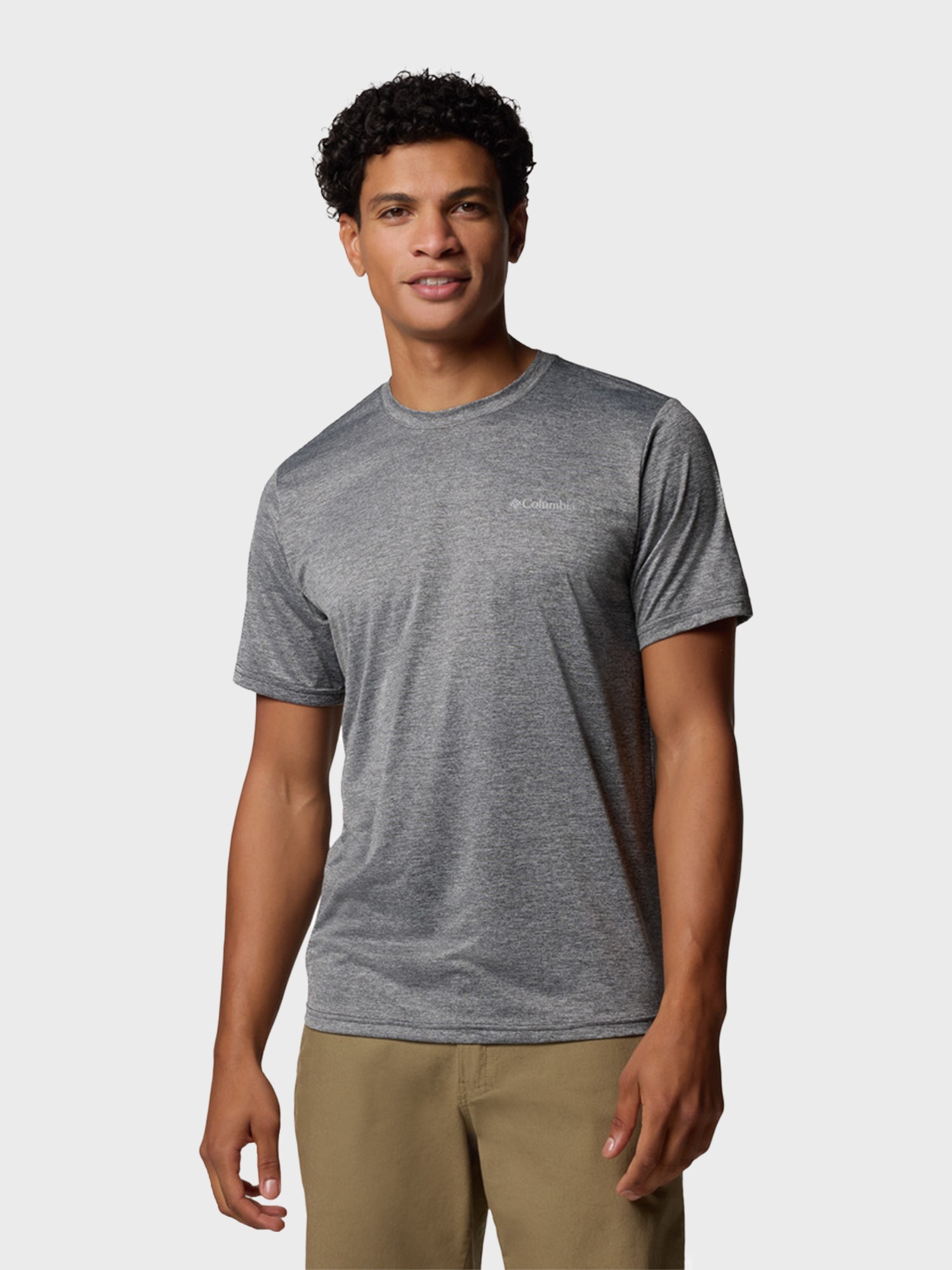 Футболка чоловiча Columbia Columbia Hike™ Crew чорна 1990391-011 изображение 2