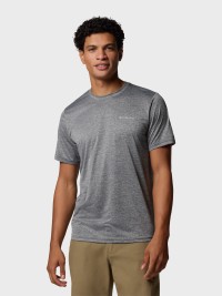 Футболка мужская Columbia Columbia Hike™ Crew черная 1990391-011 изображение 2