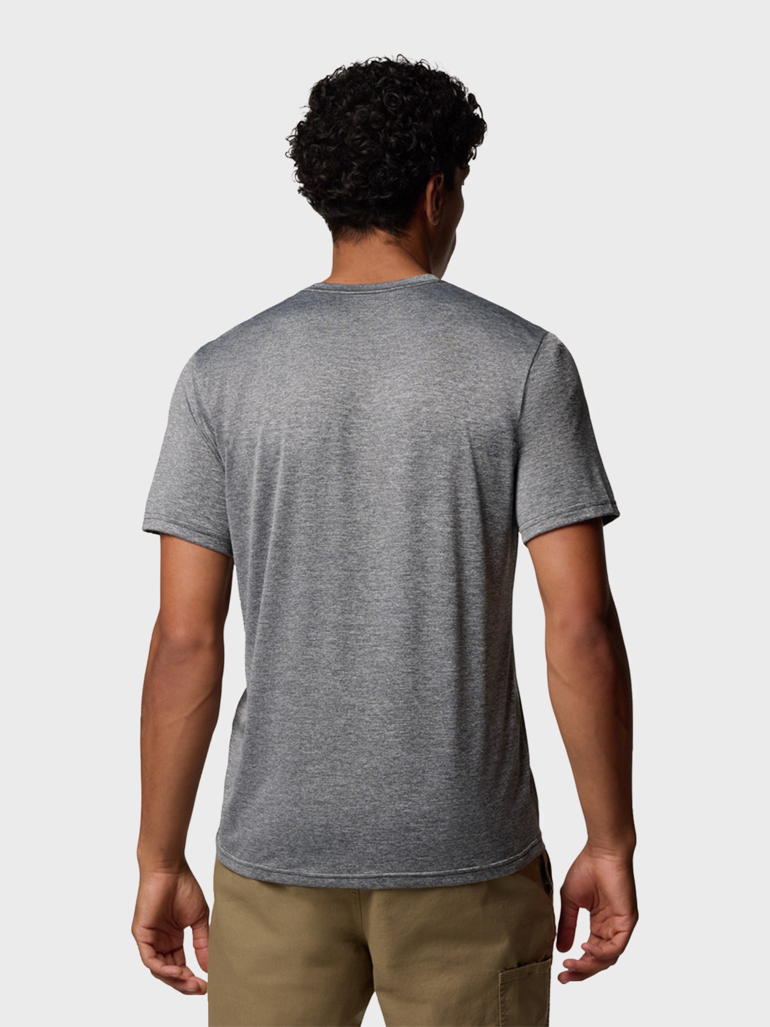 Футболка чоловiча Columbia Columbia Hike™ Crew чорна 1990391-011 изображение 4