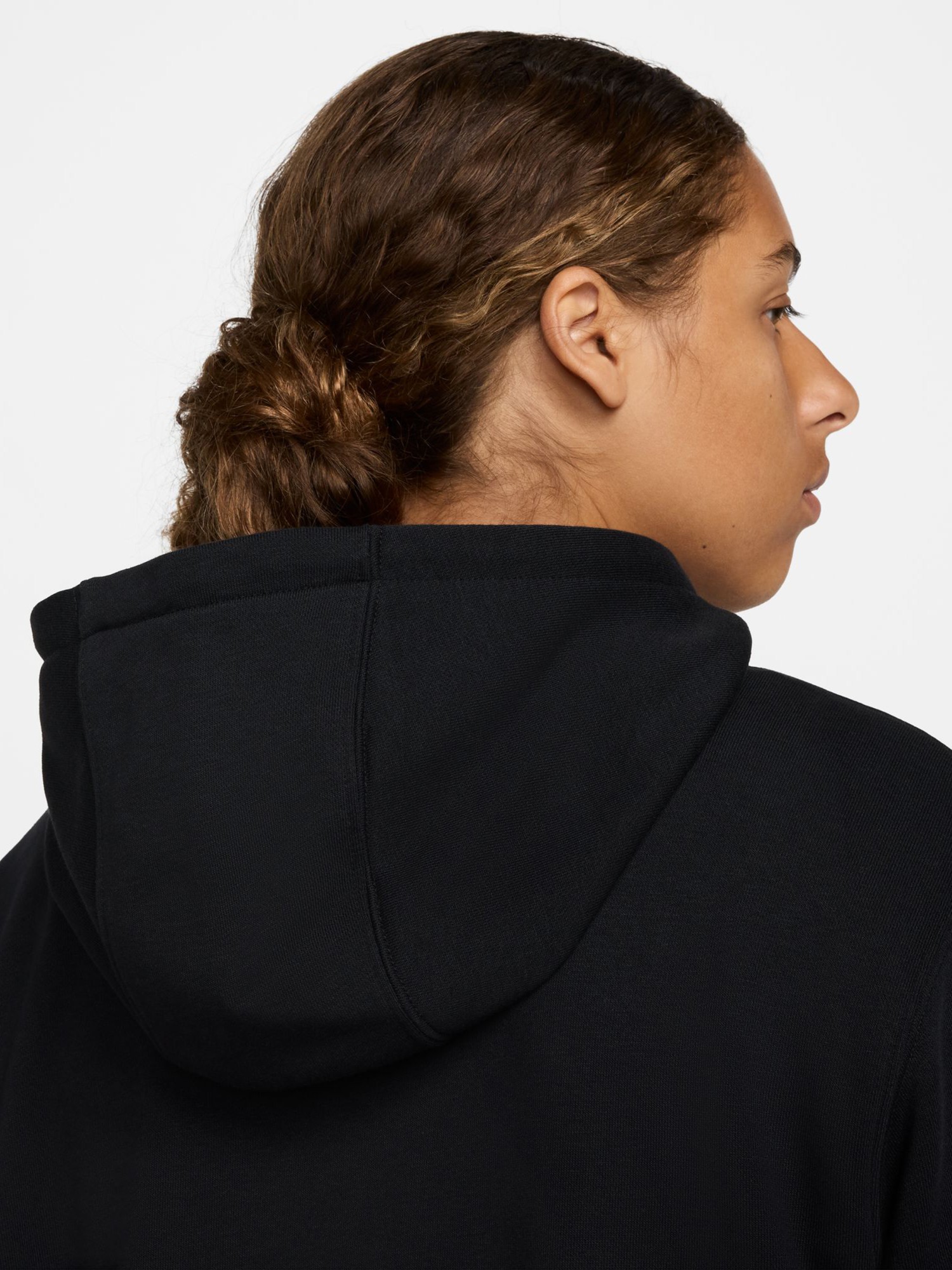 Толстовка мужская Nike M NK CLUB FT FZ HOODIE черная FN3884-010 изображение 5