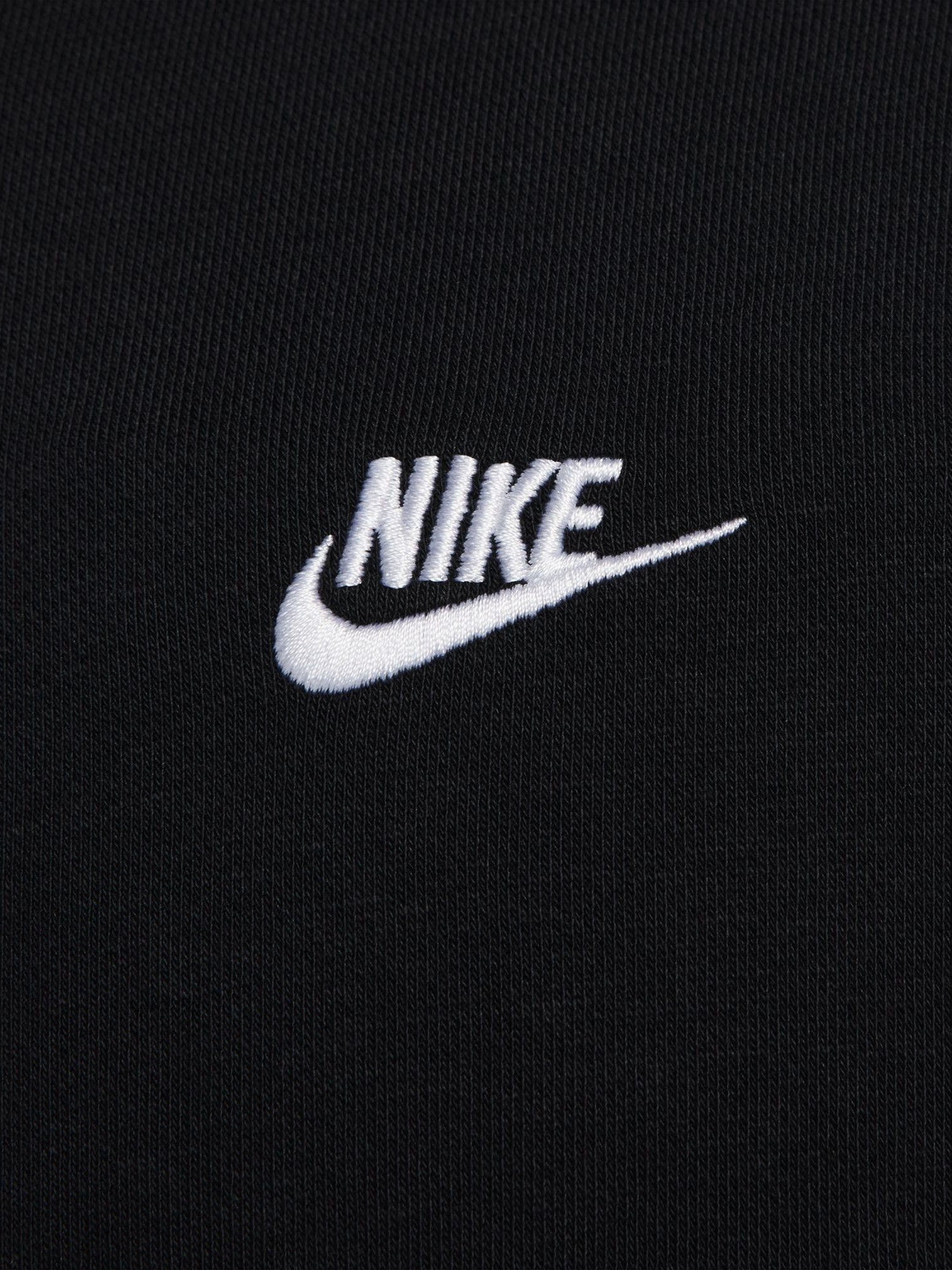 Толстовка мужская Nike M NK CLUB FT FZ HOODIE черная FN3884-010 изображение 6