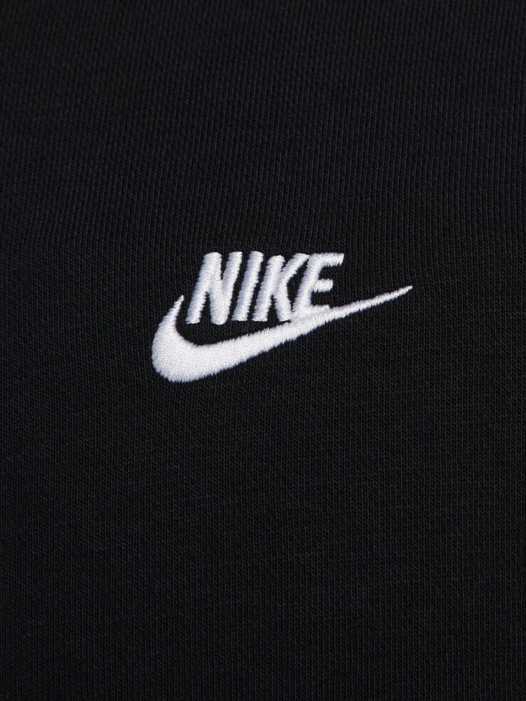 Толстовка мужская Nike M NK CLUB FT FZ HOODIE черная FN3884-010 изображение 6