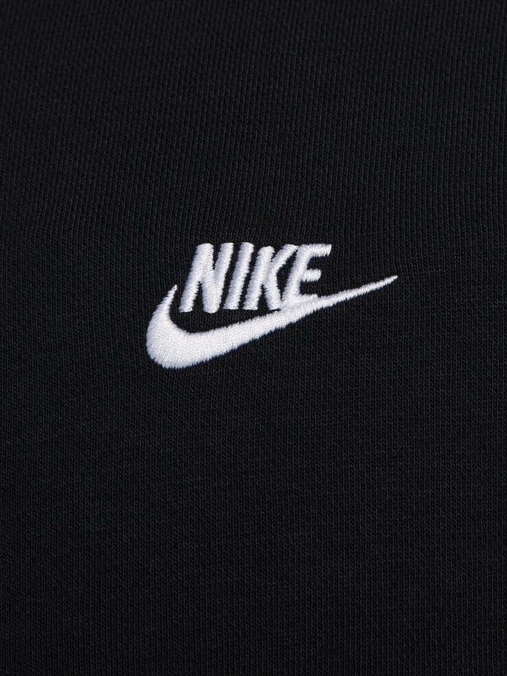 Толстовка мужская Nike M NK CLUB FT FZ HOODIE черная FN3884-010 изображение 6
