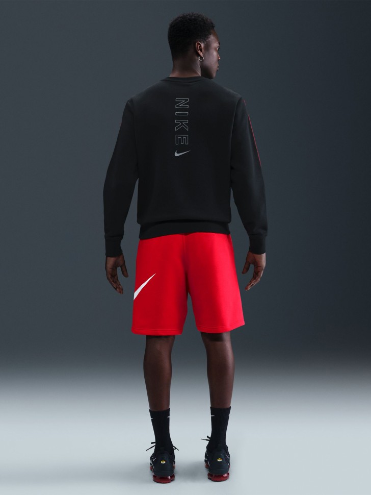 Толстовка чоловіча Nike M NSW CS CREW FLC BB чорна IH4286-010 изображение 3