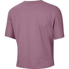 Футболка женская Nike Sportswear Swoosh Top фиолетовая CJ3764-515 изображение 3
