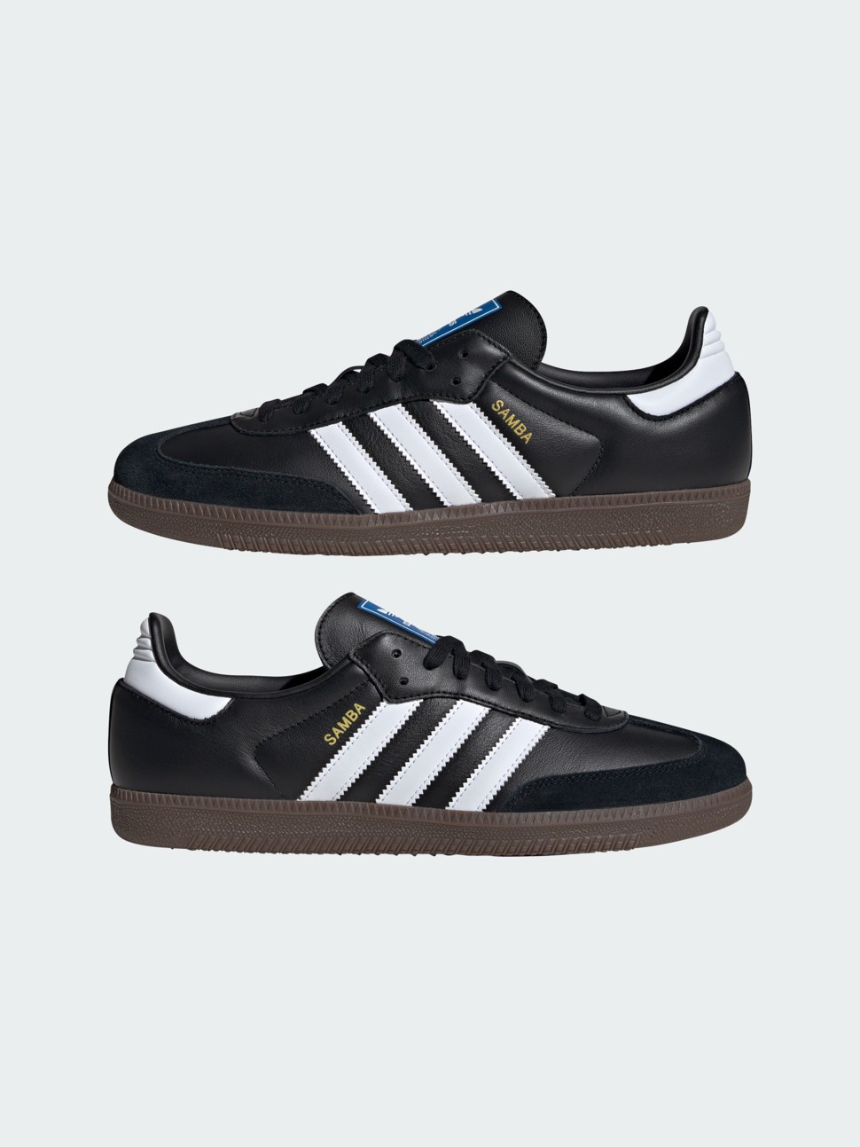 Кросівки чоловічі Adidas SAMBA OG чорні B75807 — фото 2