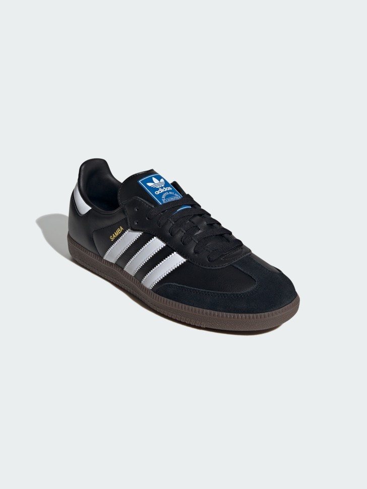Кросівки чоловічі Adidas SAMBA OG чорні B75807 изображение 4