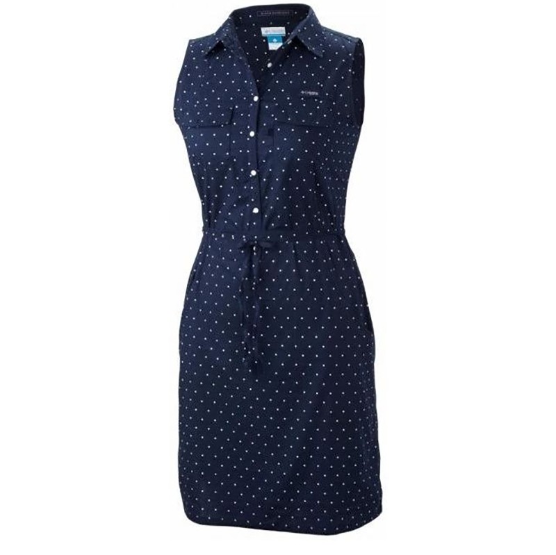 Платье Columbia Super Bonehead™ II Sleeveless Dress синее 1577611-464 — фото 1