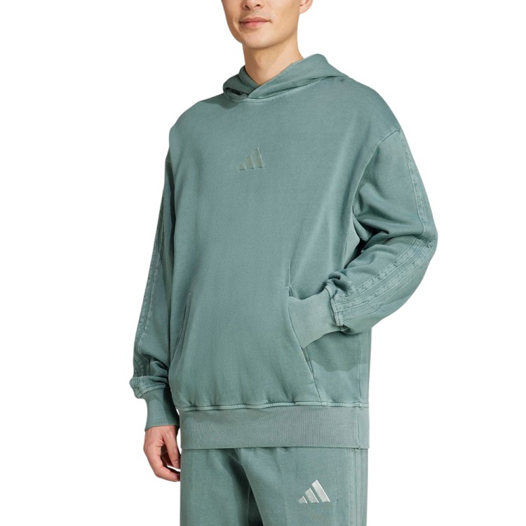 Толстовка мужская Adidas M A SZN W FT HD зеленая JN0614