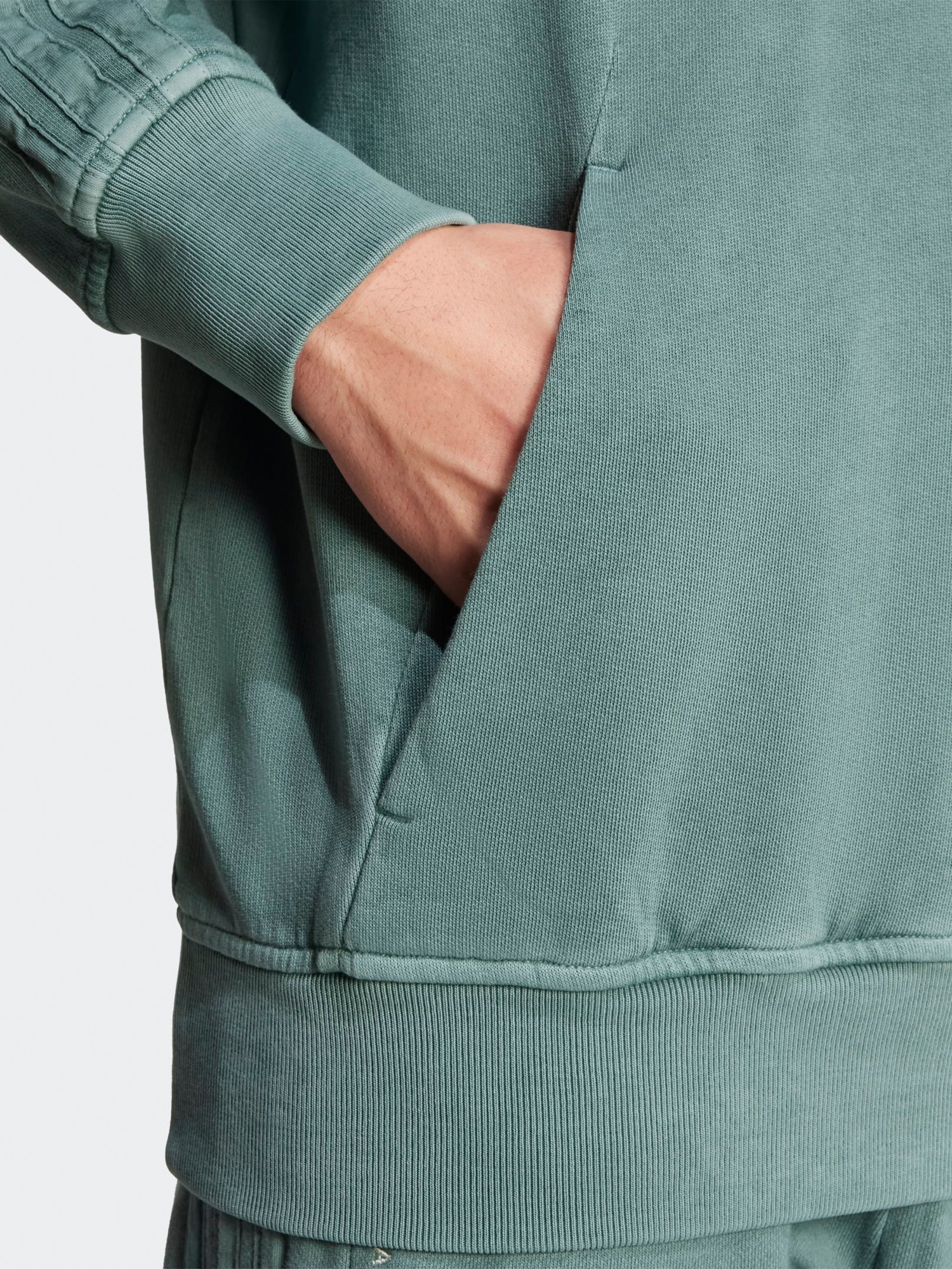 Толстовка чоловіча Adidas M A SZN W FT HD зелена JN0614 изображение 6