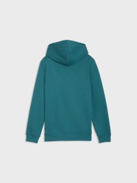 Толстовка дитяча Puma ESS No. 1 Logo Hoodie TR B зелена 68490941 изображение 3