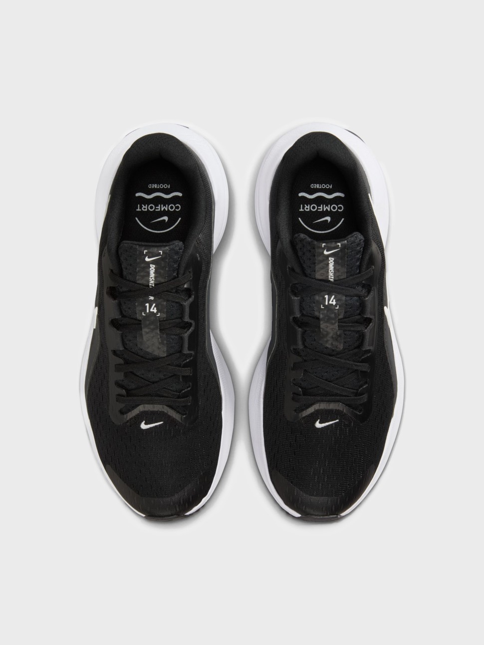 Кросівки жіночі Nike DOWNSHIFTER 14 чорні IB1899-002 — фото 7