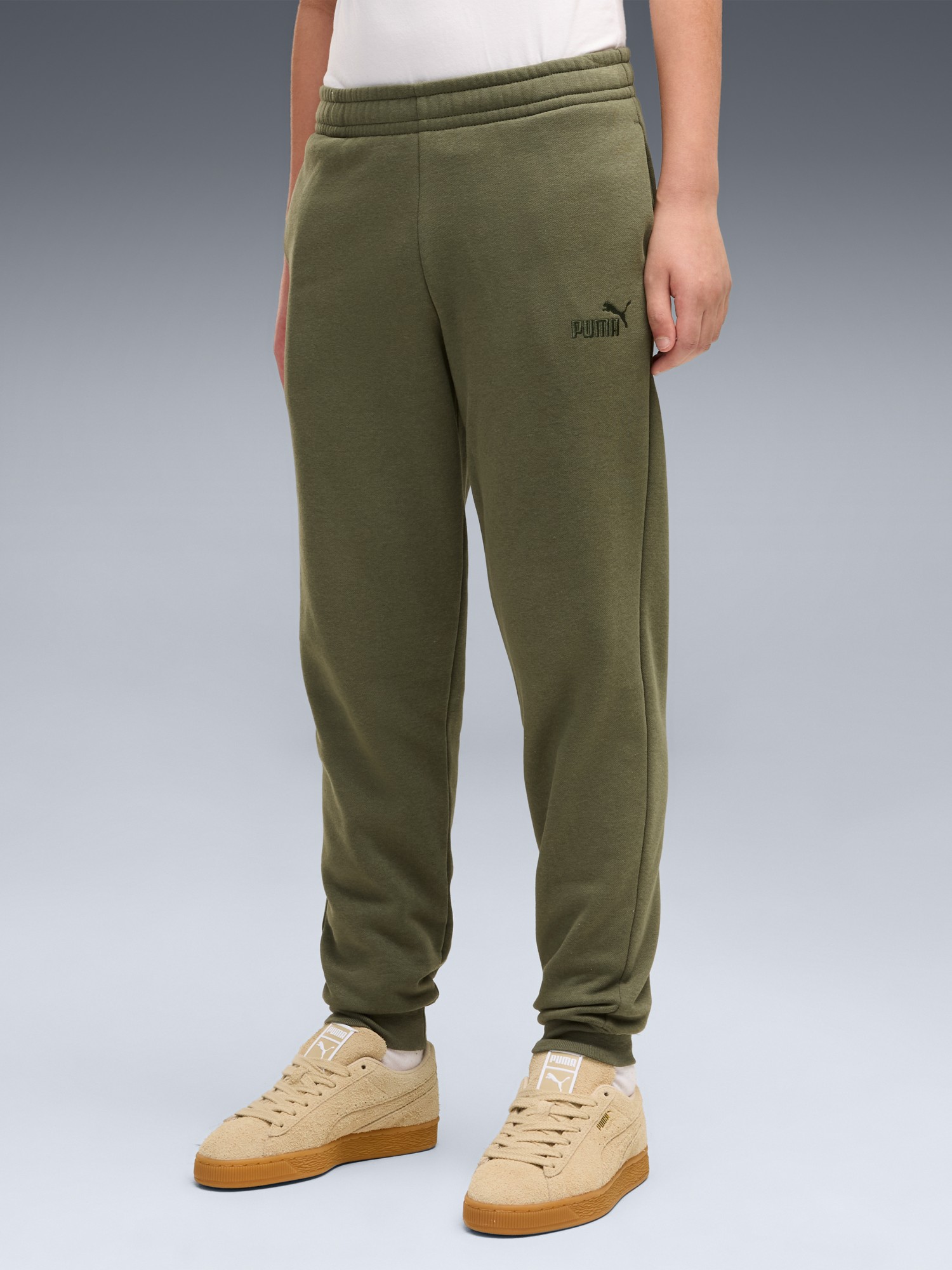 Штани дитячі Puma ESS No. 1 Logo Sweatpants FL B хакі 68491286 изображение 2