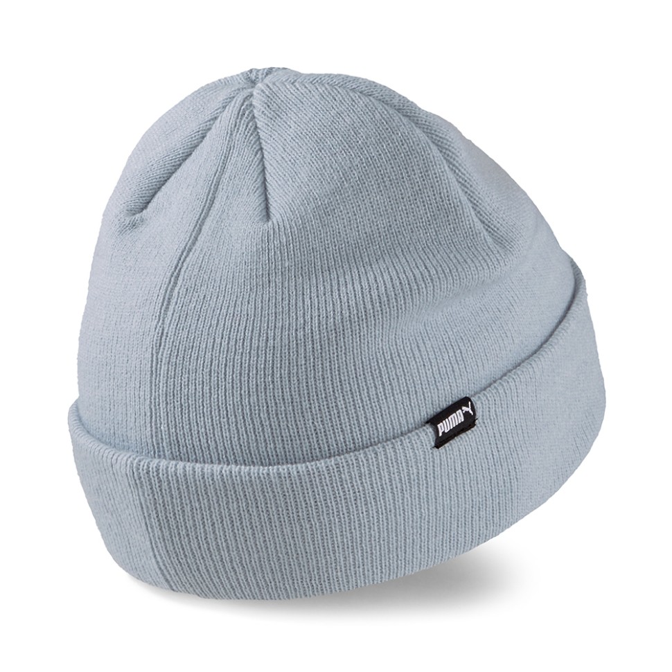 Шапка Puma Puma Classic Cuff Beanie голубая 02343402 изображение 2