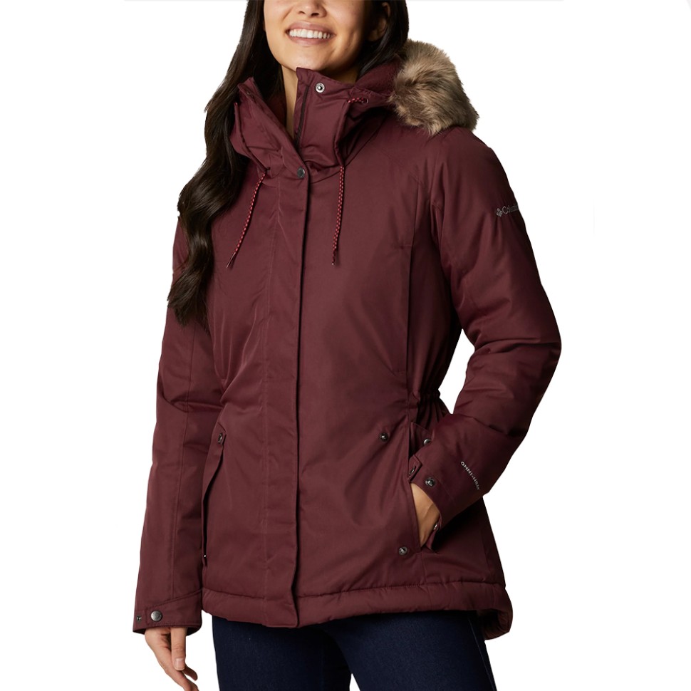 Куртка жіноча Columbia Suttle Mountain™ II Insulated Jacket бордова 1978311-671 — фото 1