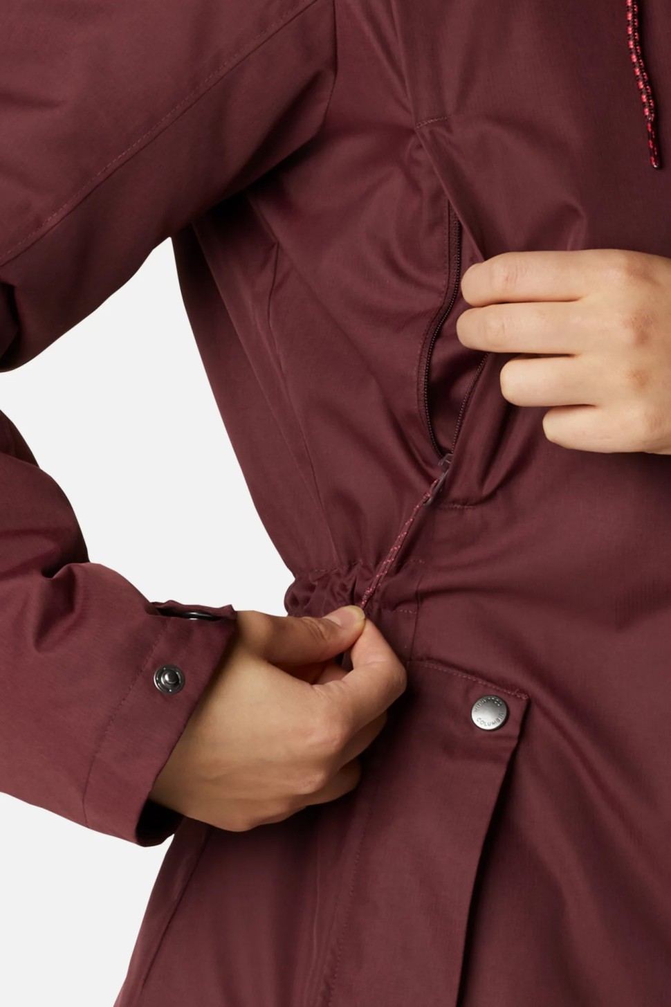 Куртка жіноча Columbia Suttle Mountain™ II Insulated Jacket бордова 1978311-671 — фото 6