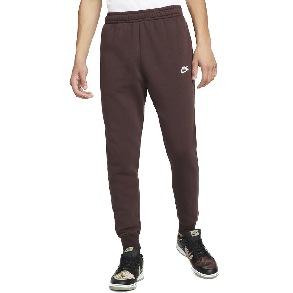 Штани чоловічі Nike Sportswear Club Fleece коричневі BV2671-203 — фото 1
