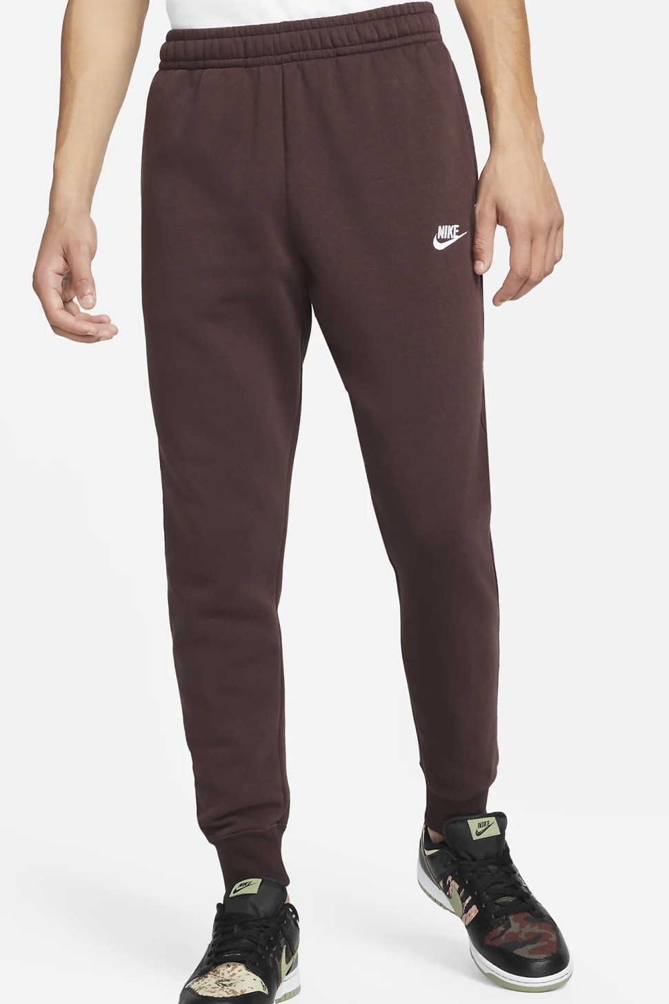 Штани чоловічі Nike Sportswear Club Fleece коричневі BV2671-203 — фото 2