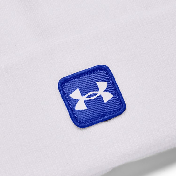 Шапка Under Armour UA Halftime Cuff біла 1373155-100 изображение 2