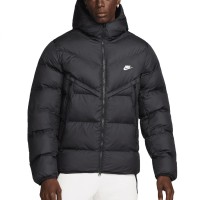 Куртка чоловіча Nike M Nk Sf Wr Pl-Fld Hd Jkt чорна DR9605-010 изображение 1