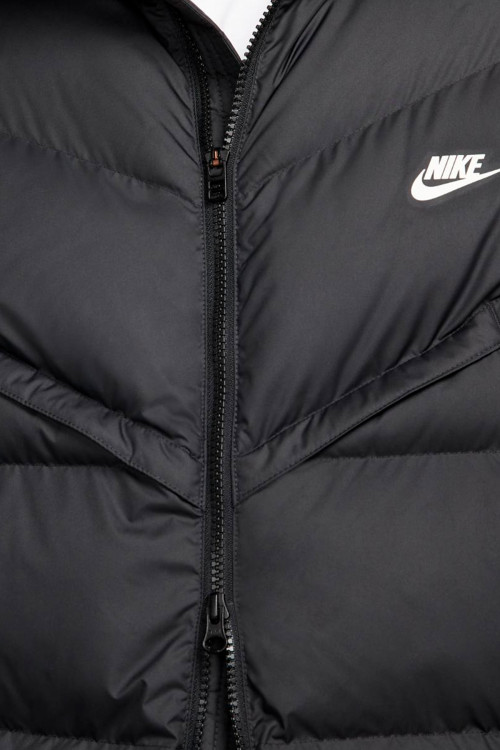 Куртка мужская Nike M Nk Sf Wr Pl-Fld Hd Jkt черная DR9605-010 изображение 5