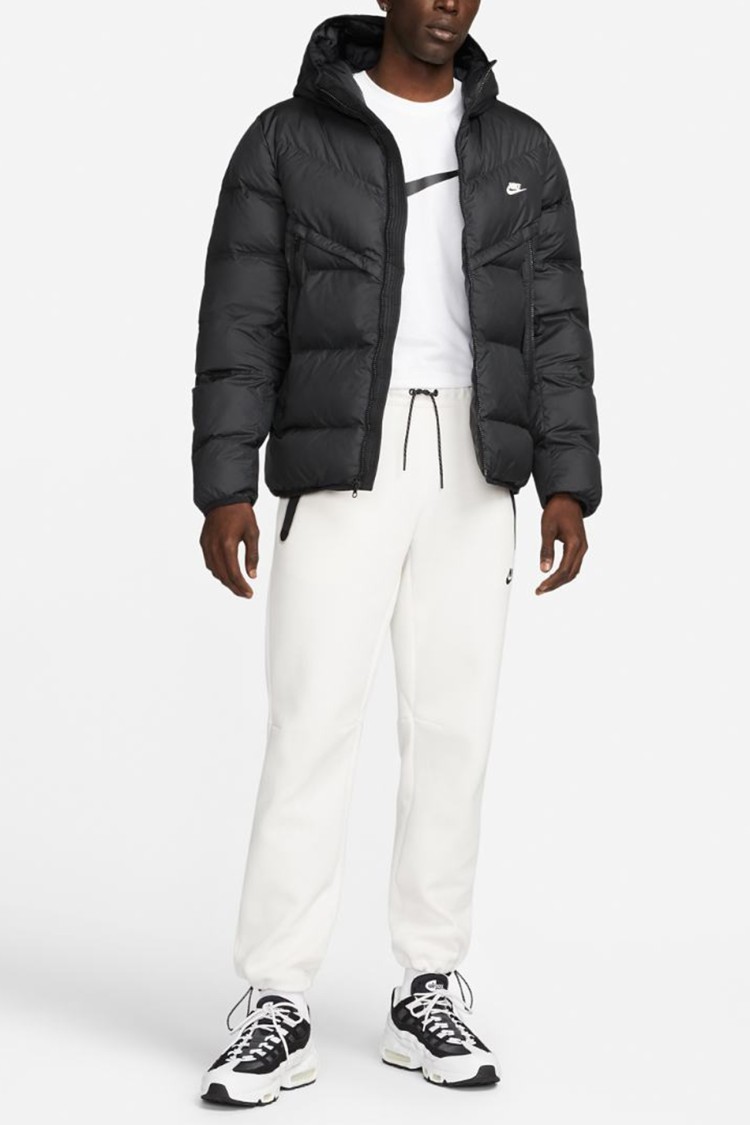 Куртка чоловіча Nike M Nk Sf Wr Pl-Fld Hd Jkt чорна DR9605-010 изображение 7