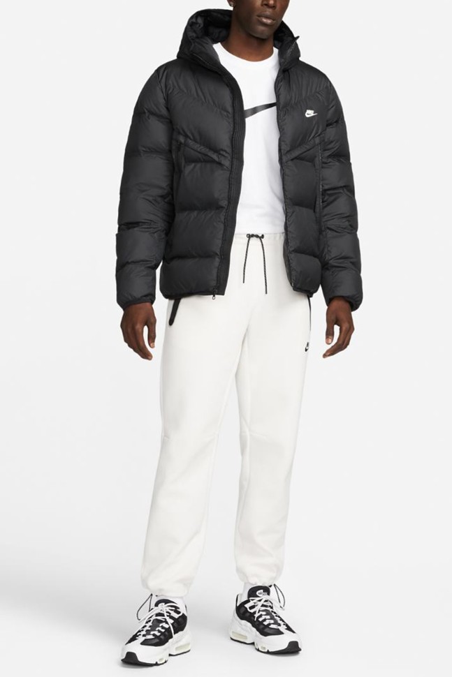 Куртка чоловіча Nike M Nk Sf Wr Pl-Fld Hd Jkt чорна DR9605-010 изображение 7