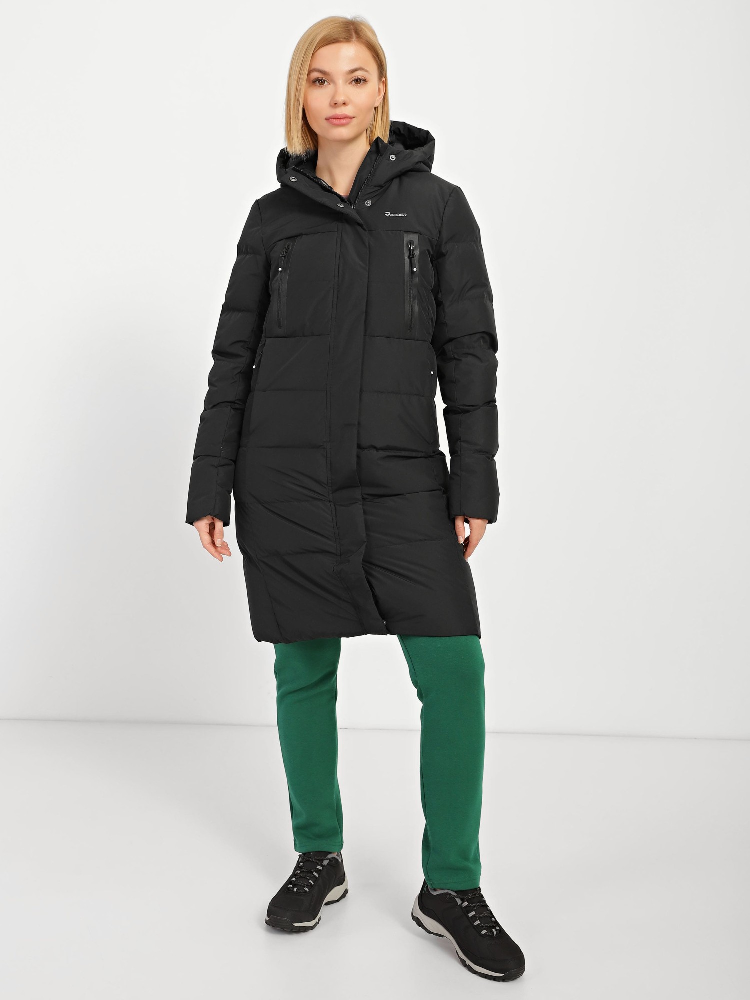 Куртка жіноча Radder Tialgo чорна 123309-010 изображение 3