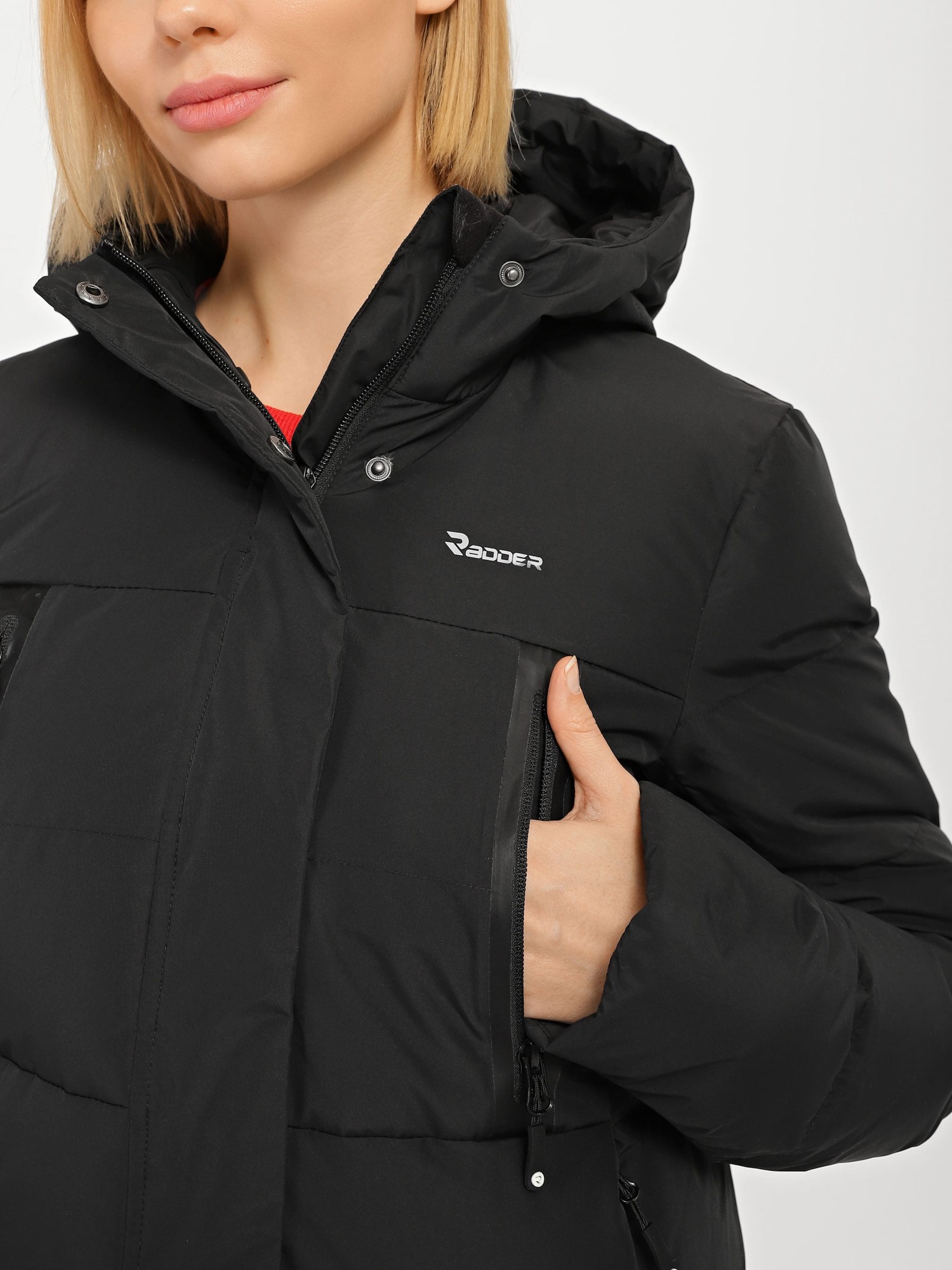 Куртка жіноча Radder Tialgo чорна 123309-010 изображение 6