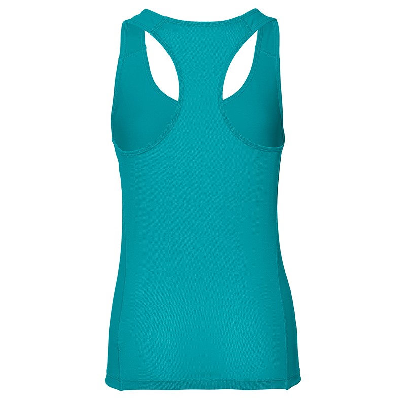 Майка женская Asics Fitting Tank (Women) синяя 155228-8098 изображение 2