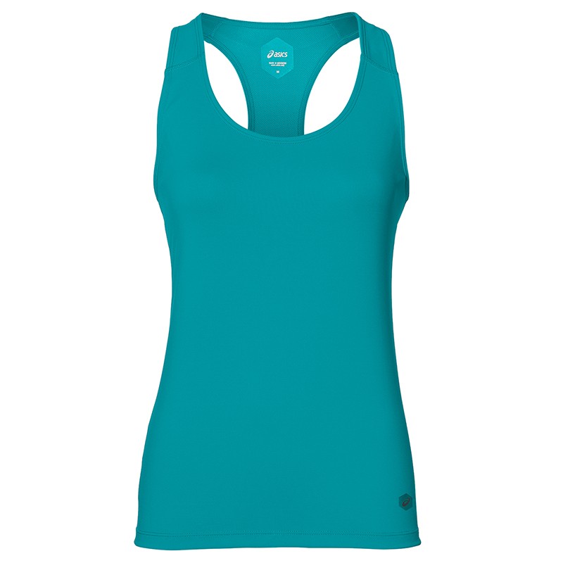 Майка женская Asics Fitting Tank (Women) синяя 155228-8098 изображение 1
