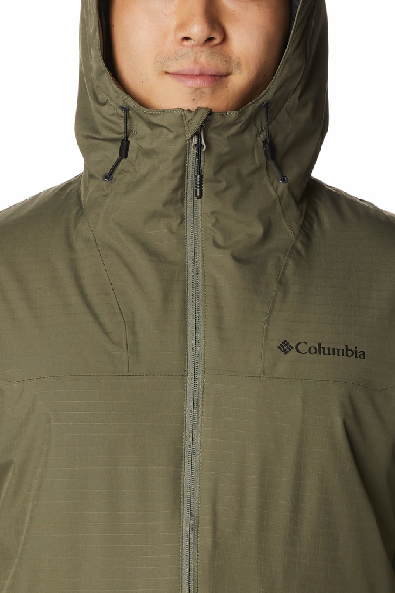 Куртка мужская Columbia Point Park™ Insulated Jacket зеленая  1956811-398 изображение 3