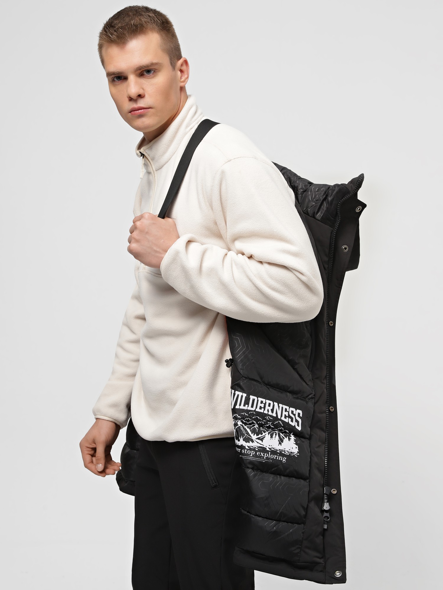 Куртка мужская Evoids Kiyan черная 713733-010 изображение 5