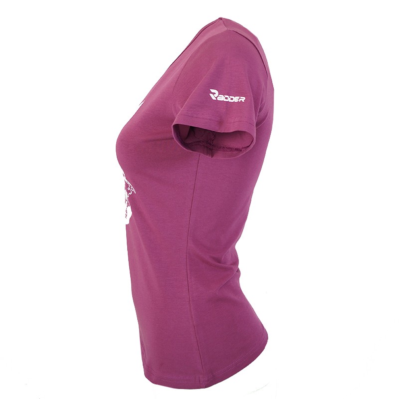 Футболка женская Radder фиолетовая LADYINSIGHT-510 изображение 3