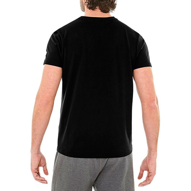 Футболка мужская Asics ESNT DIAGONAL SS TOP черная 2031A349-001 — фото 2 — Sport City Футболка мужская Asics ESNT DIAGONAL SS TOP черная 2031A349-001 — фото 2