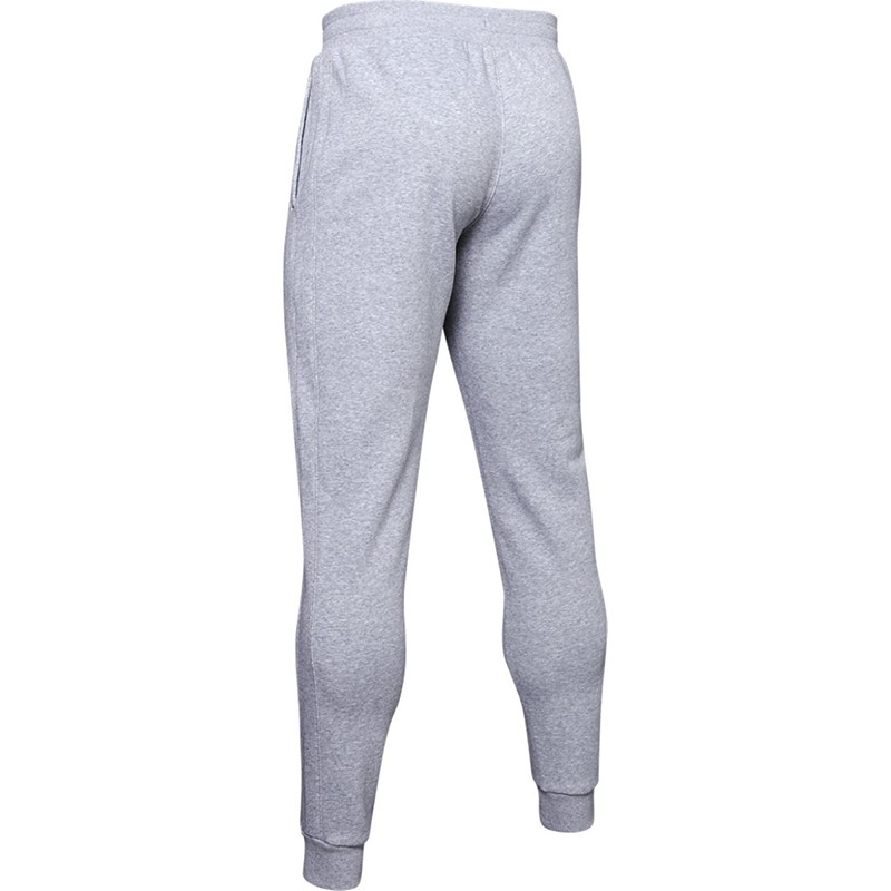 Штани чоловічі Under Armour RIVAL FLEECE WORDMARK LOGO JOGGER сірі 1345634-035 изображение 3