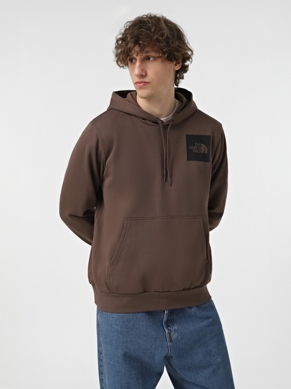 Худі чоловічий The North Face M FINE HOODIE коричневий NF0A89EU1OI1 — фото 2