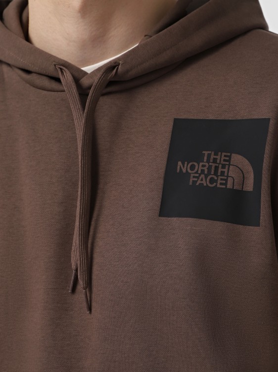 Худі чоловічий The North Face M FINE HOODIE коричневий NF0A89EU1OI1 изображение 4