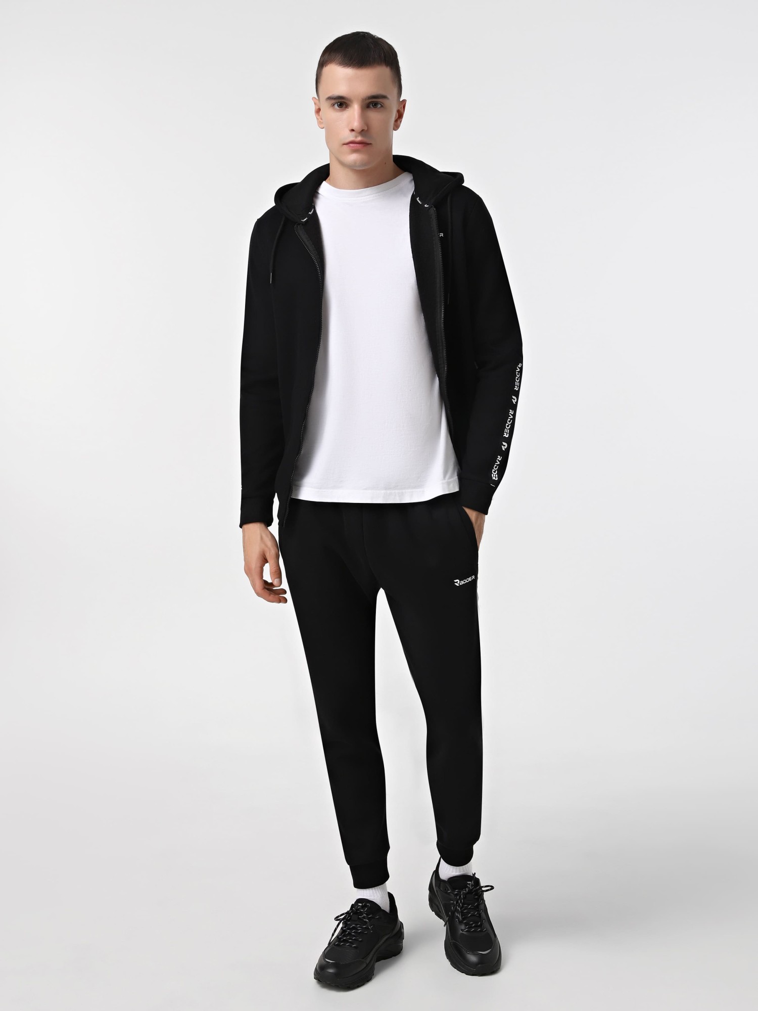 Толстовка чоловіча Radder Boten чорна 442504-010 изображение 3