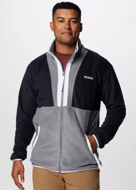 Джемпер мужской Columbia Backbowl™ II Full Zip Fleece черный 2090851-010 изображение 2