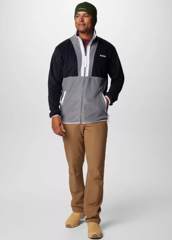 Джемпер мужской Columbia Backbowl™ II Full Zip Fleece черный 2090851-010 изображение 4