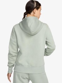 Толстовка женская Nike W NSW PHNX FLC STD PO LOGO HDY зеленая HM9751-370 изображение 3
