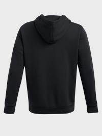 Толстовка мужская Under Armour UA Icon Fleece HD Taping черная 1389356-001 изображение 7