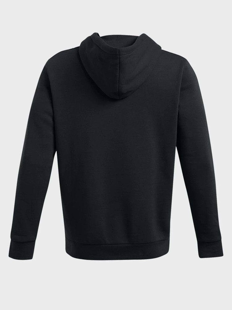 Толстовка мужская Under Armour UA Icon Fleece HD Taping черная 1389356-001 изображение 7